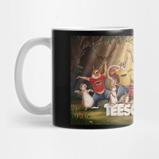 TeeSquirrel Banner Mug